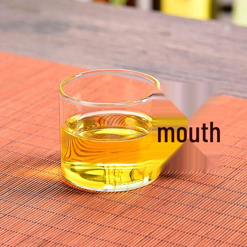 ZISIZ Thickened High Borosilicate Glass Teacup