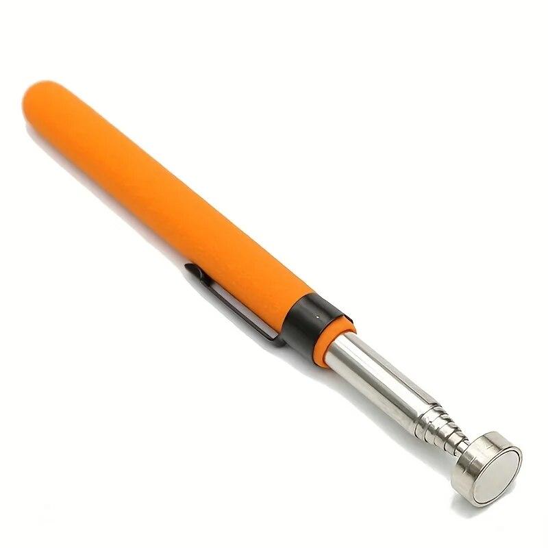 

Магнитный выдвижной захват на 8 фунтов, оранжевый, с присоской, железный стержень, портативный многофункциональный экстрактор, зажим для ручки, инструменты для автомобильного ремонта оранжевый