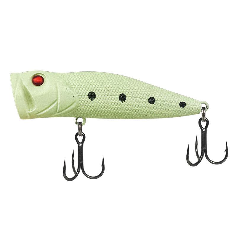 Luya Bait 7.3Cm/10G Wave Climbing Water Surface System Hard Bait Abs Sound Bead Far Throw Luya Fake Bait Bionic Bait (as the picture,7.3cm/10g)