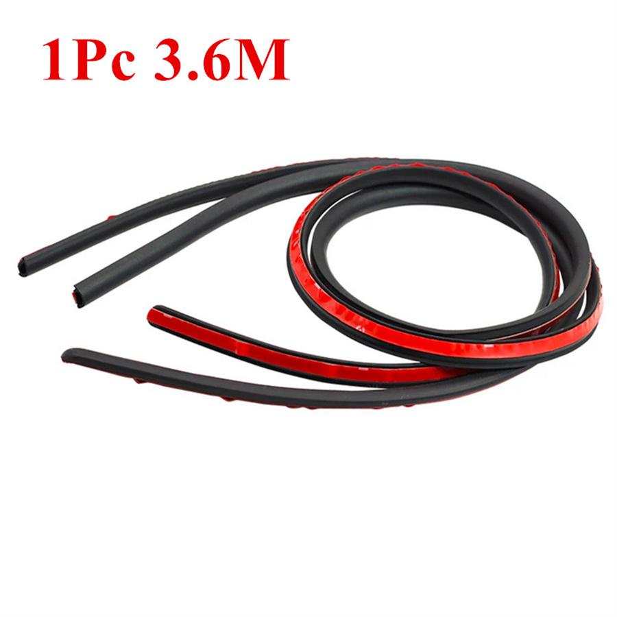 3.6M Car Hood Vulcanization+Air Vent Rubber Sealing Strip Auto Rubber Seal Strip