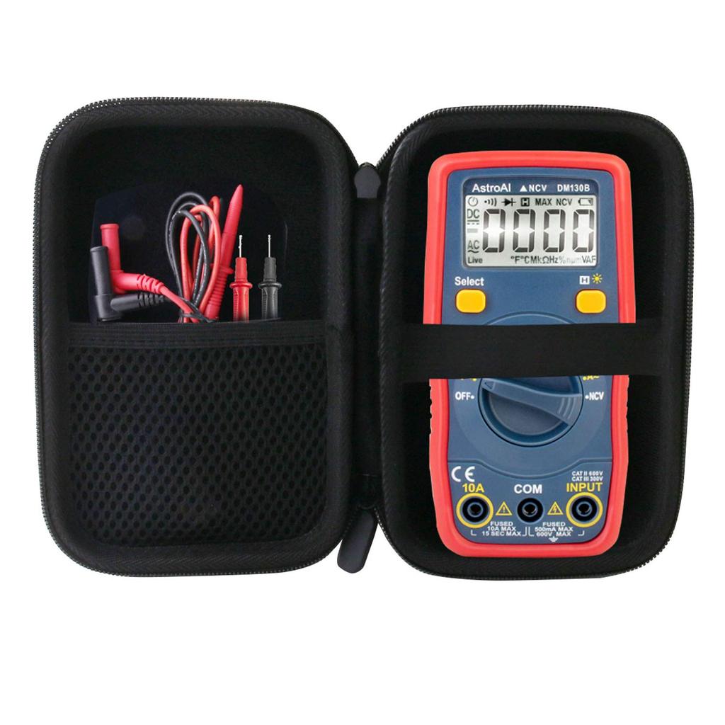 Storage Case for AstroAI Tester Digital Tester Compatible Storage Case 4000/HIOKI DT4223/DT4222/DT4221/DT4224 (Sold Separately)