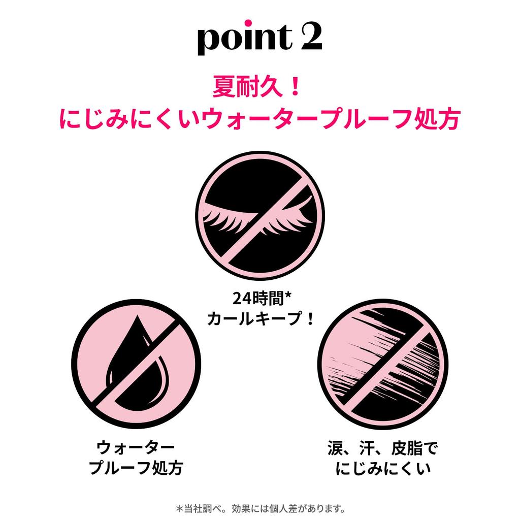 ETUDE Curl Fix Mascara Single [Etude Official] Mascara, Waterproof, Curl-Keeping (Volume Black, Item)