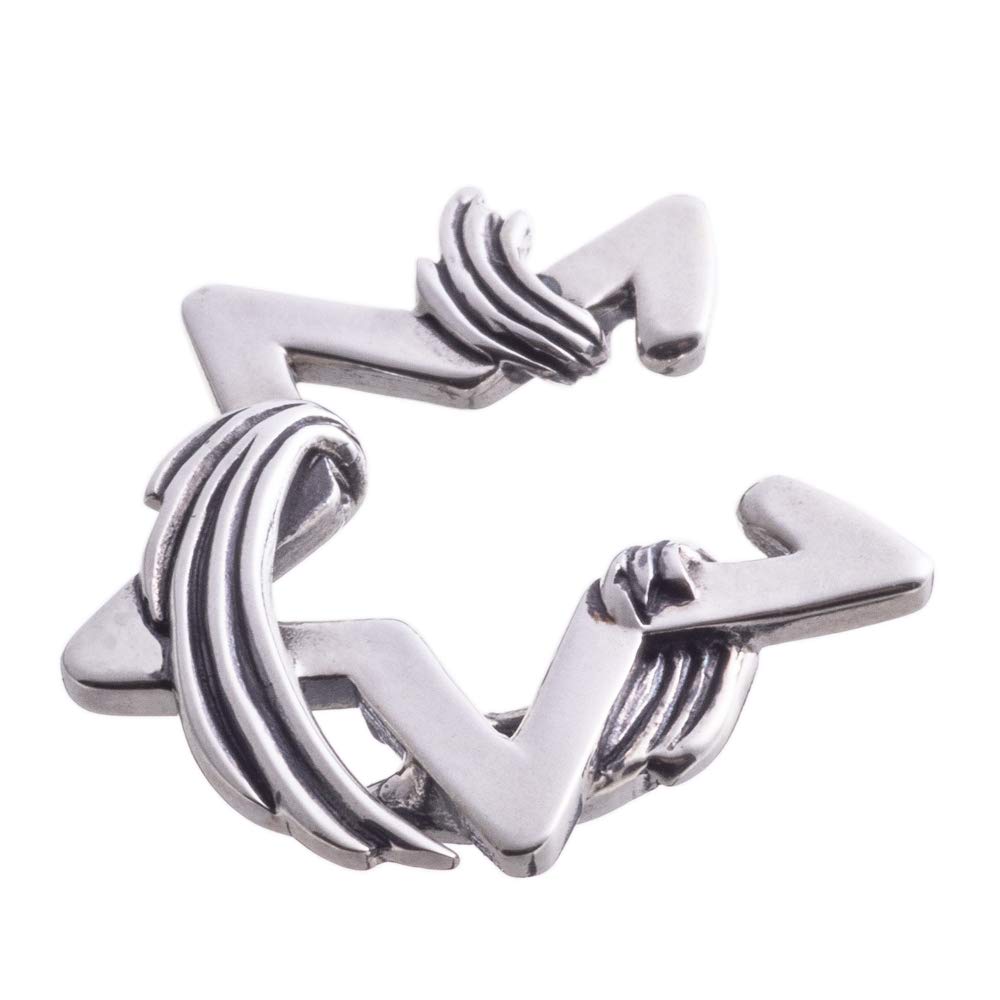 Artemis Classic Shooting Star Ear Cuff (ac-ace0151) - Silver Accessories for Men and Women, Brand Jewelry, Silver Faux Earrings, Non-Pierced