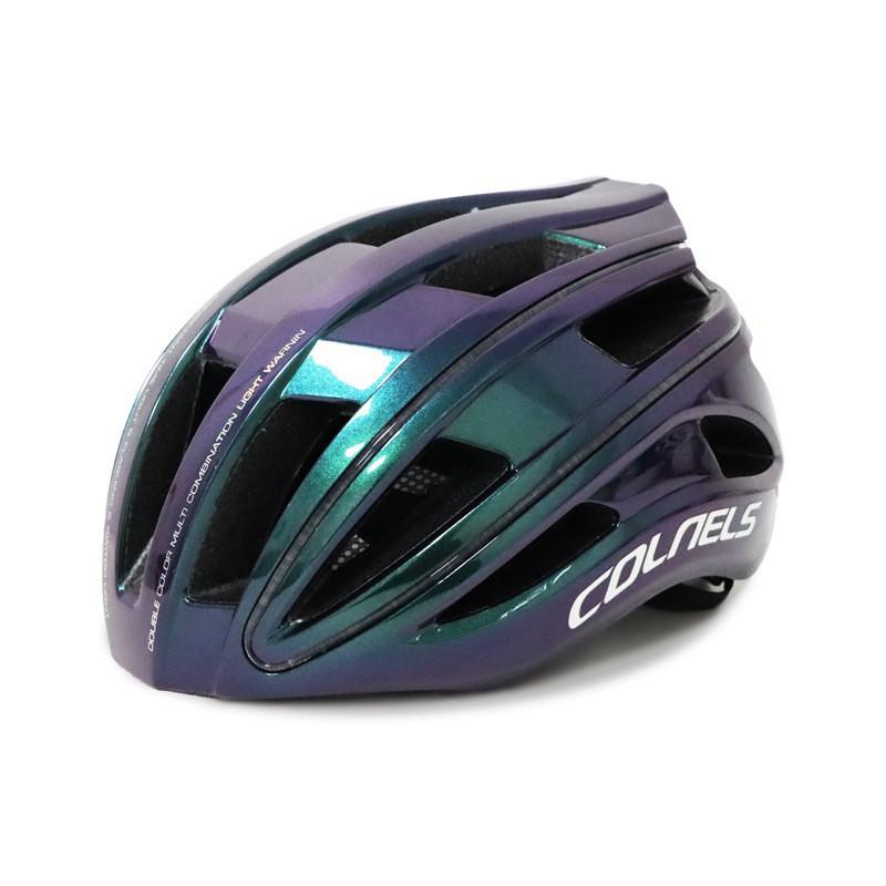 Bicycle Helmet Integrated LED Taillight Atmosphere Light Mountain Road Riding L