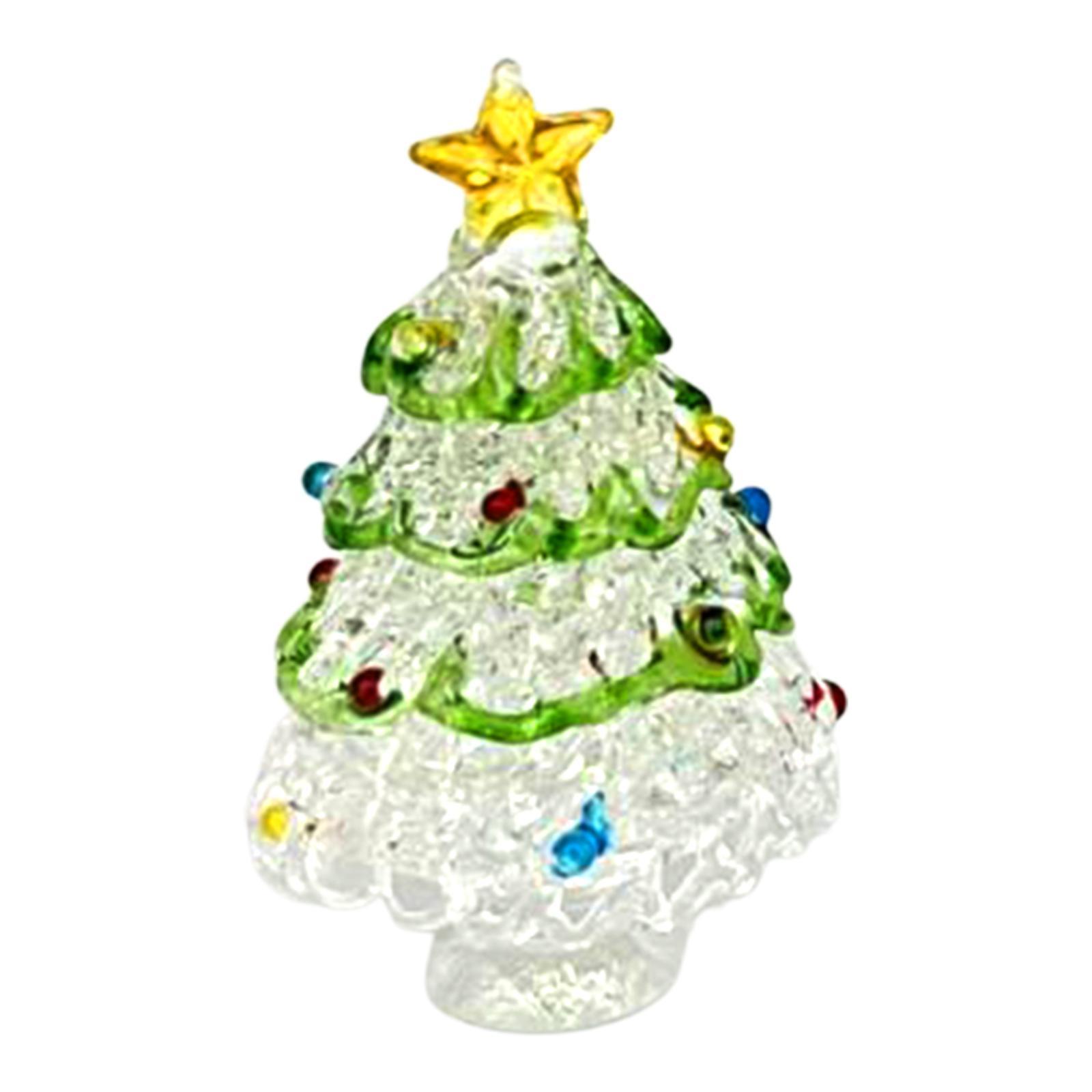 

Christmas Tree Figurine Creative Collectible Sculpture Craft Gift Christmas Tree