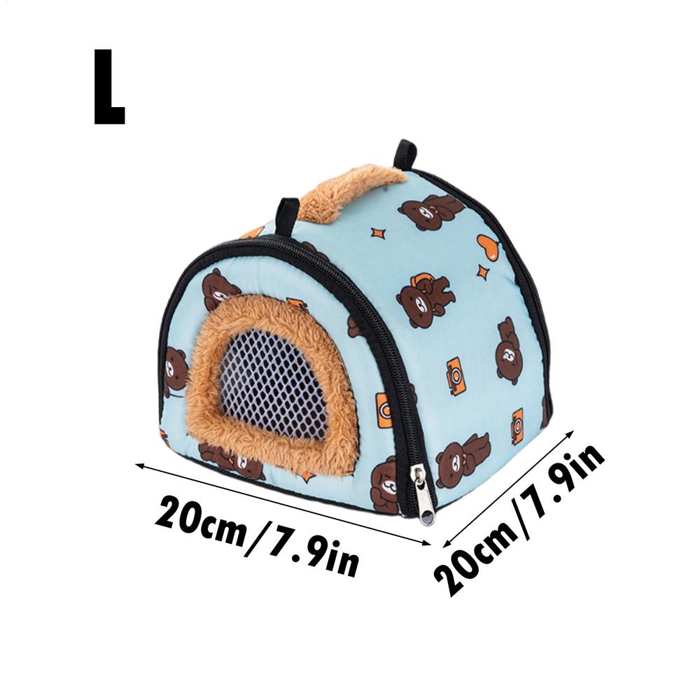 Kleine Tiertragetasche Warme Kaltwetter-Tasche Kaninchen-Reiseträger Für Camping Umzug Pendeln Chinchilla Chamäleon Reptil