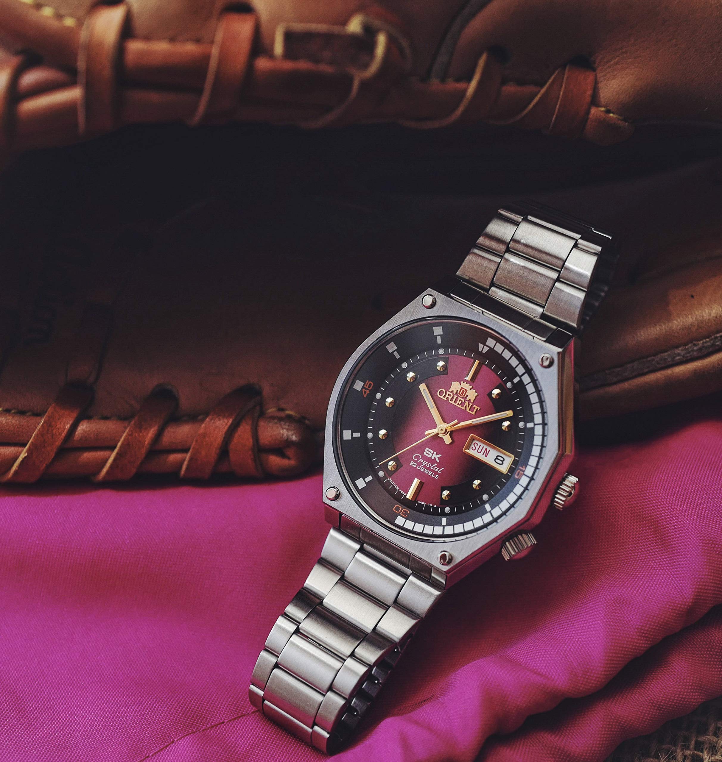 

ORIENT RevivalofSK Модель-переиздание Автоматические часы RN-AA0B02R красный