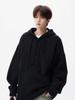 Men's Casual Knitted Hooded Pullover Sweater Coat - Autumn/Winter Versatile Loose Fit.