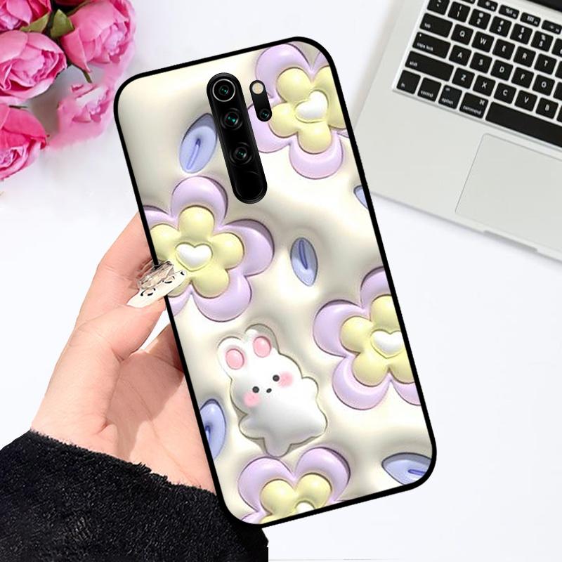 Pro Redmi Note 8 Pro Pouzdro Note 8T Populární Nárazuvzdorné Coque Fundas Chránič Pro Redmi Note8 Měkký Silikonový TPU Nárazník Telefonu Kryt