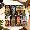 Chinese L-lion Dance  Phone Case For Samsung Galaxy A73,A72,A71,A70,A53,A52,A51,Soft Silicone Black Cover
