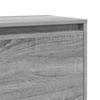 Nightstand Gray Sonoma 45x34x44.5 cm Particleboard