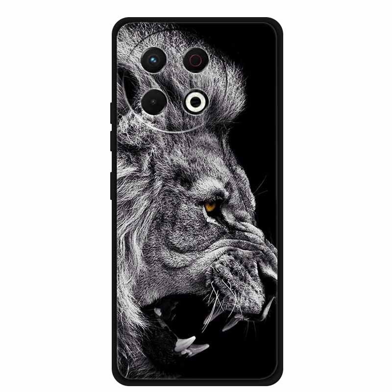 Für Tecno Spark 30 Pro 4G Hülle Spark30 Pro Hülle Schwarzes Silikon Weiche Rückseite Hülle Für Tecno Spark 30 Pro Handyhülle 30Pro Tasche