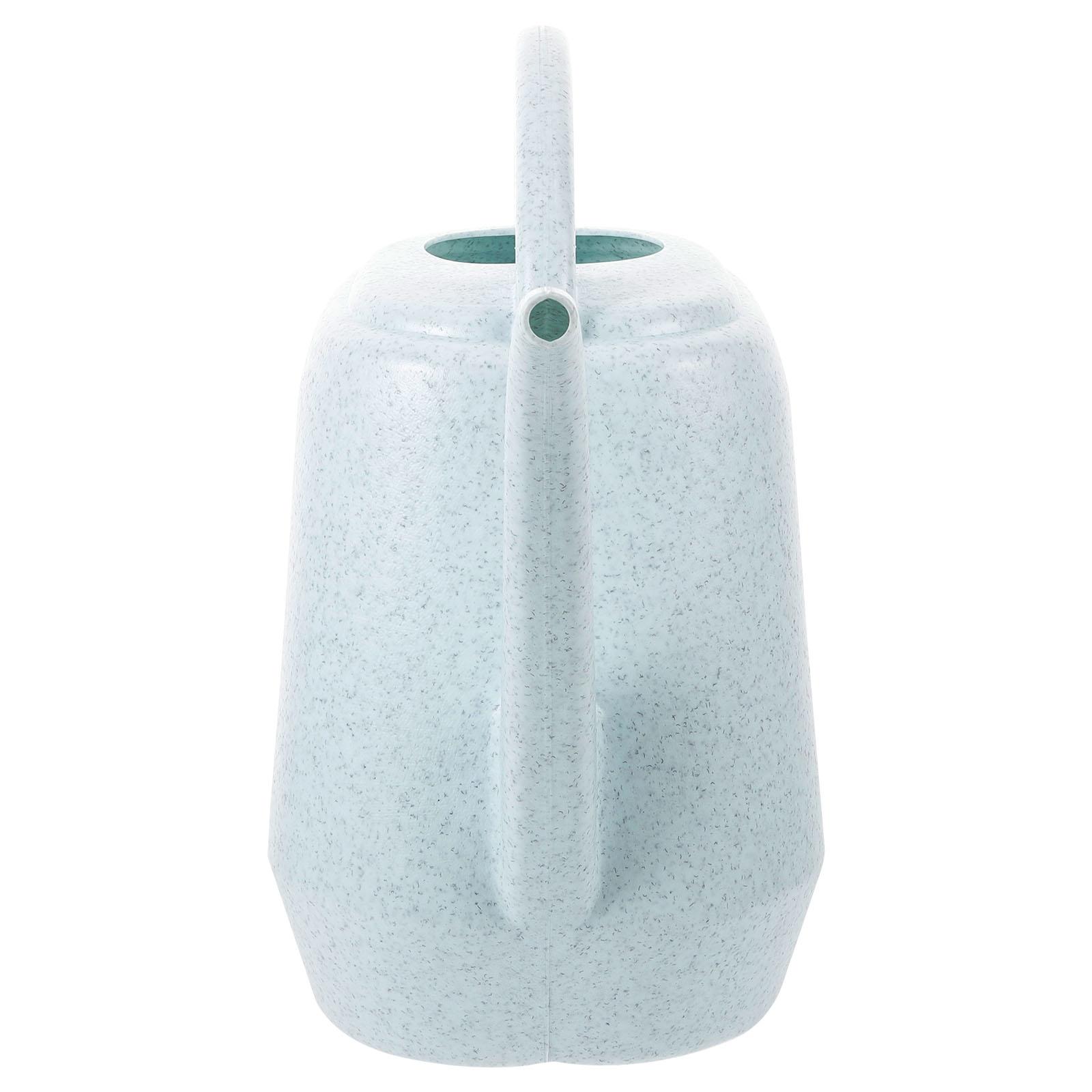 

4L Large Watering Can Grey White Plastic Succulents Watering Pot Gardening Flower Succulents Pot Long Spout Durable Reliable