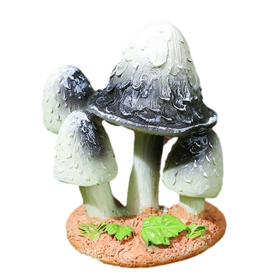 Mushroom Ornament Miniature Synthetic Resin Micro Landscape Decoration Forest Style Fairy Garden Accessories