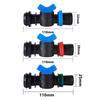 25/28/32mm Drip Irrigation Pipe Valve Connector Barb Switch Valve Drip Pipe Parts Drip Irrigation Or Sprinkler System Barb Conne