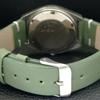 AUTOMATIC VINTAGE SEIKO JAPAN 6309A MENS GREEN COLOR DIAL WATCH A701334-5 R206a-a701334