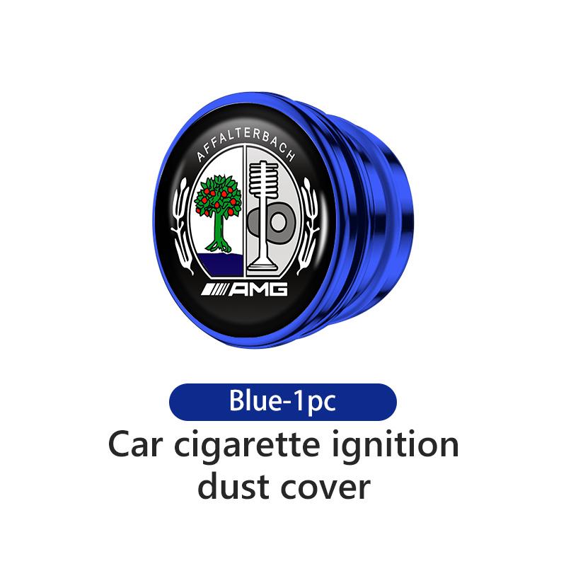 Alloy Socket Dust Cover Lighter Plug Car Cigarette Lighter Cap For Mercedes Benz AMG A B C E S G Class A180 CLK CLA GLE GLC W212