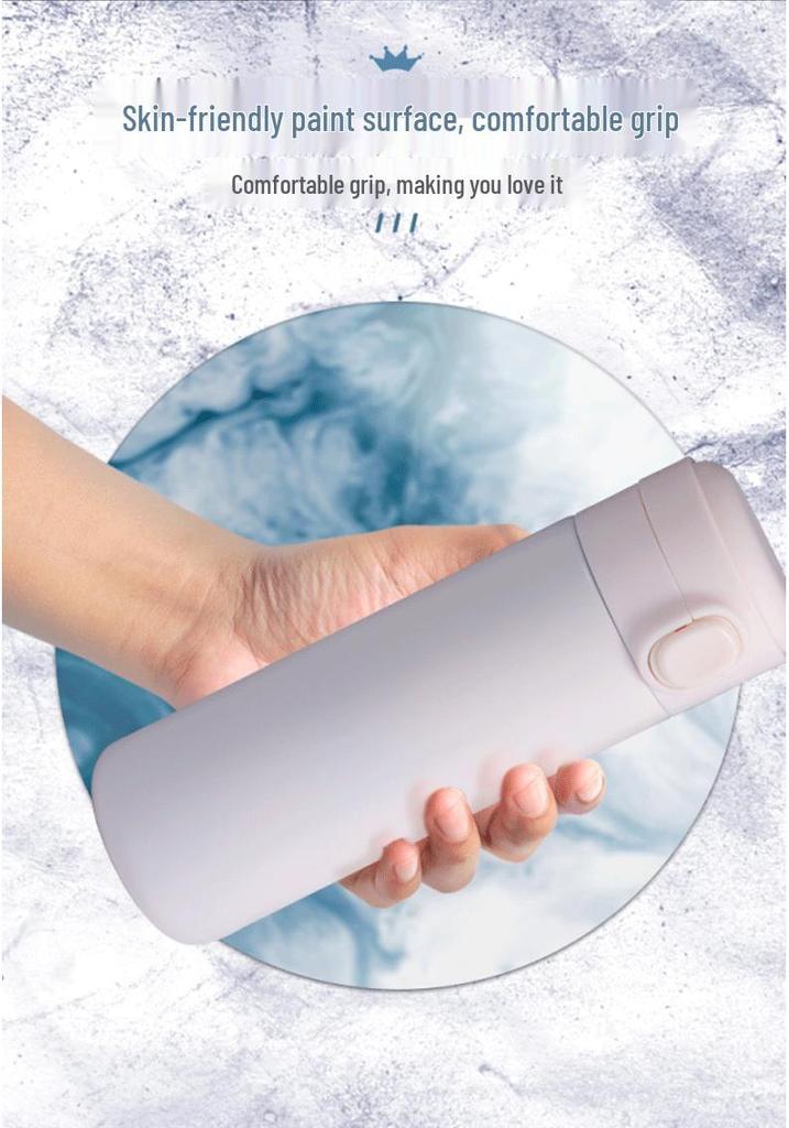 High-Quality 304 Stainless Steel Mini Thermos Cup - Portable Design for Girls & Students, Available In Multiple Colors