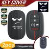 For Honda Civic Accord CRV  2X Key Ring Case Cover Holder Protector Shell
