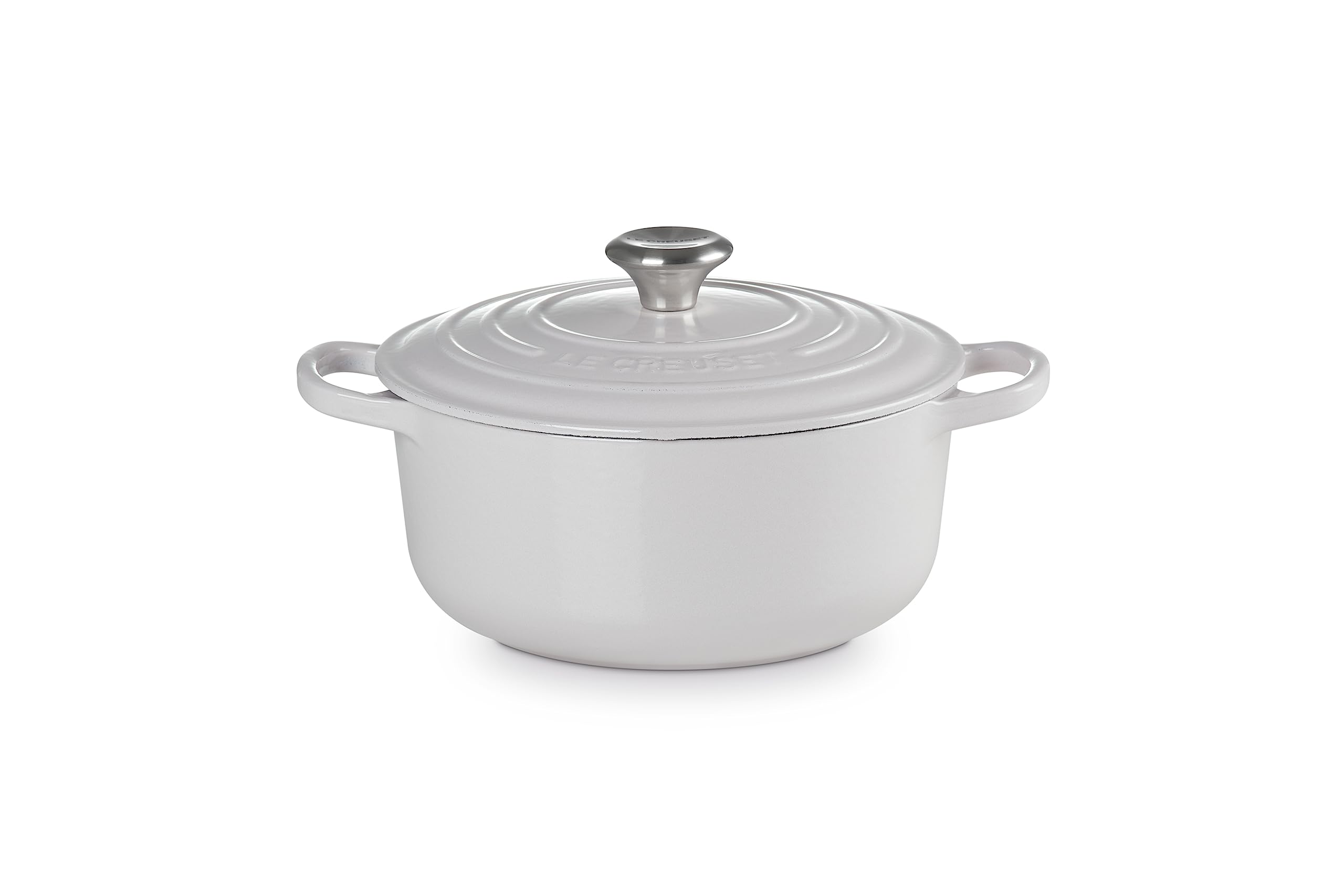 

Le Creuset Чавунний Емальований Горщик Signature Cocotte Ronde 20 см Шалот Газ IH Духовка Посудомийна Машина Безпечний Дворучний Горщик Японський [Авторизований Продукт]