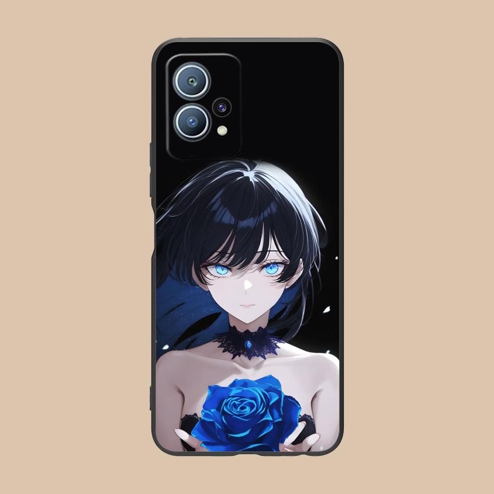 Ado Rose Anime Mobile Phone Case for Huawei P60 P50 P40 P30 P20 P10 P9 P8 Pro Lite Plus Colorful Printing Cover Luxury Pretty