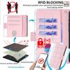 For Motorola Edge 50 Neo 5G/Moto S50 5G/Thinkphone 25 5G Leather Wallet Case RFID Blocking Stand Cover with Hand Strap