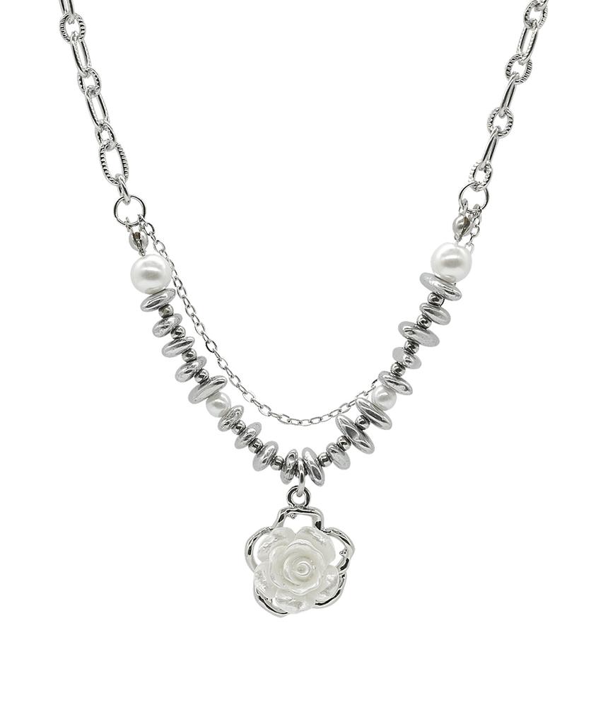 Iamj Rosette Necklace