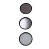 3 in 1 Camera Filter Kit ND8 CPL GND Filter Set Replacement Neutral Density Filter Circular Polarizing Filter Graduated