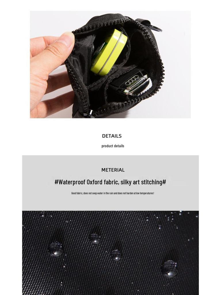 Stilvolle vielseitige Umhängetasche: Arbeitskleidung Geldbörse, Unisex Minimalistisches Kopfhöreretui, Persönlichkeit Lippenstift- & Schlüsselhalter