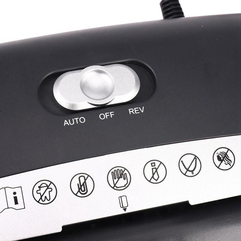 10L Large Capacity Office Paper Shredder Intelligent Small Electric Mute Shredder Mini Household Paper Cutter