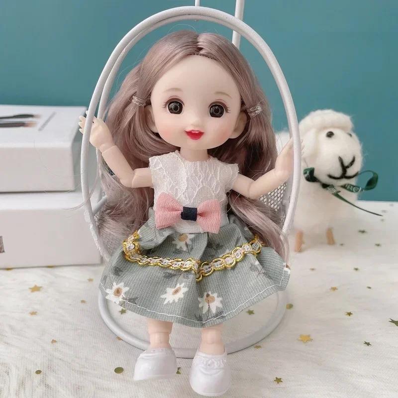 High-Quality 16Cm High-Quality Bjd High-Quality Doll High-Quality 13 High-Quality Joint High-Quality Cute High-Quality 3D High-Quality Brown