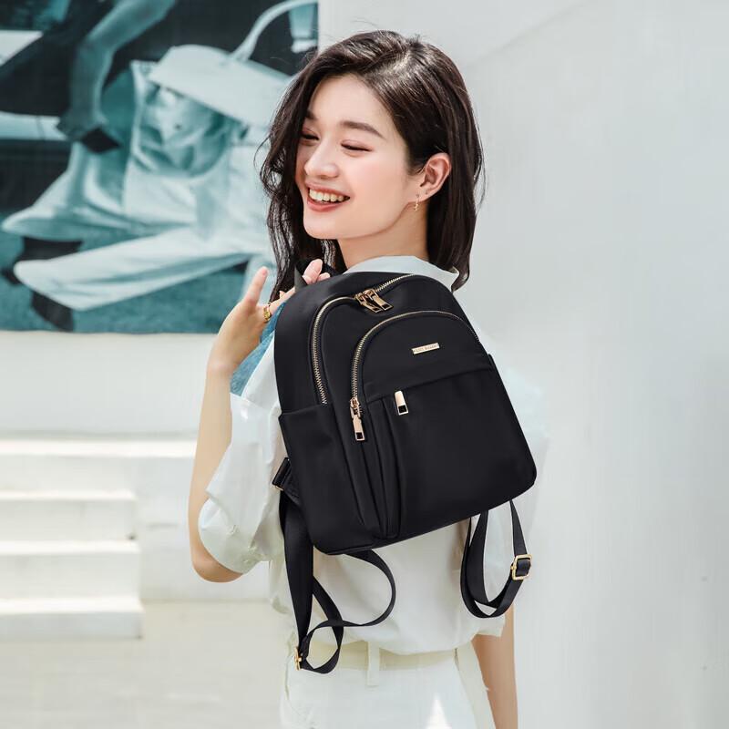 GOLF Travel Backpack, Casual Bag, Water-Resistant, Black