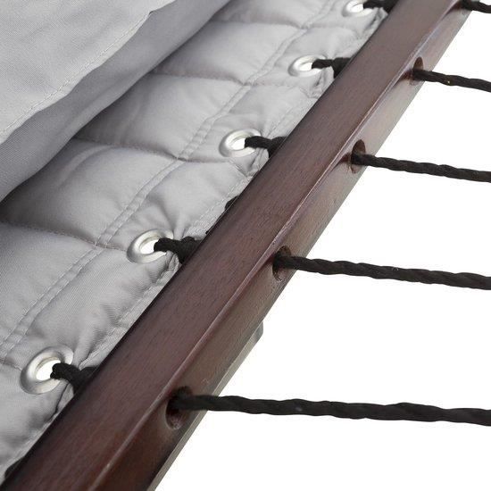 VITA5 Hamac avec Support, Jusqu'à 2 Personnes / 200 kg, 190 * 140, Oreiller Amovible, résistant aux UV, résistant aux intempéries