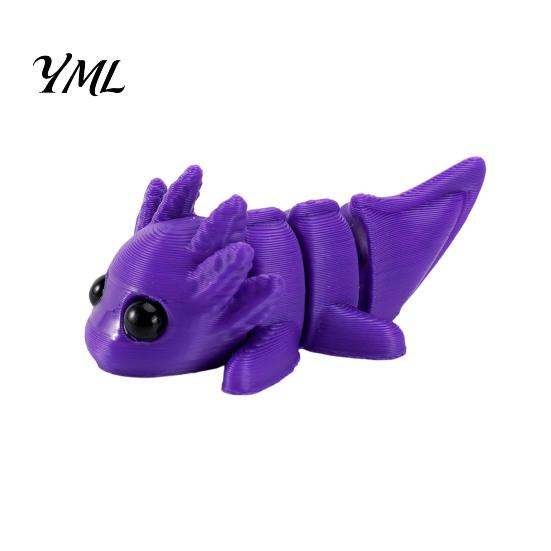 Piccola Decorazione di Dinosauro Giocattolo Stampato 3D, Mini Action Figure di Dinosauro Articolata, Giocattoli Fidget Articolazioni Mobili Decorazione da Scrivania, Bomboniere per Feste