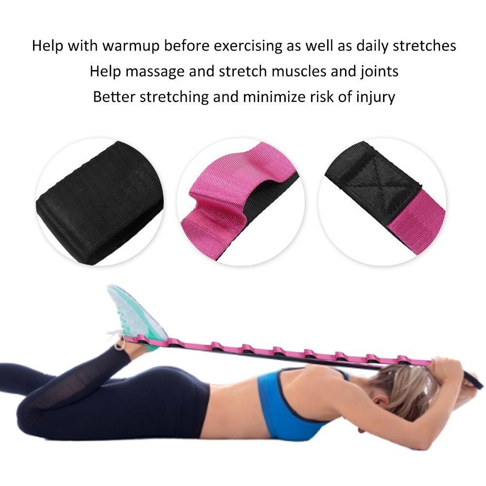 Extended length Stretch Band Nylon material Resistance Belt Training Belt Nylon material фиолетовый