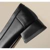 Women's Soft Leather Loafers Spring Autumn Soft Slip On Chunky Heel Versatile Loafers Women British Style Shoes