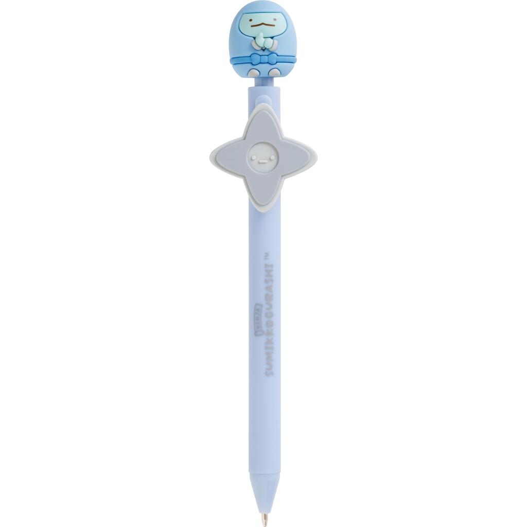 PR16605 Sumikkogurashi Ballpoint Pen with Mascot Tokage "Ninja" - (Lizard)