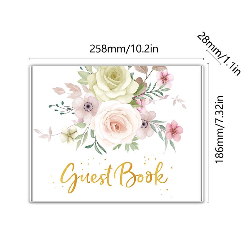 Wedding Guest Book Elegant Guest Book Weddings Reception Baby Shower Polaroid Guest Book For Wedding And Special Events Wedding