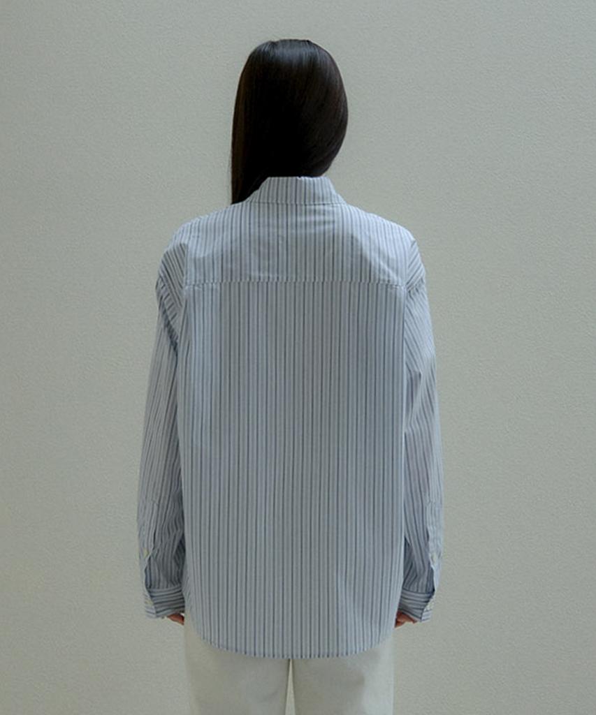 KNOWING Two-Way Shirt (Stripe)