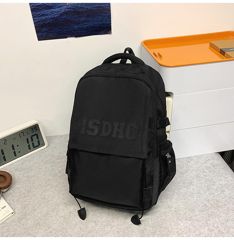 School Bag Female Simple High School College Student Backpack Large Capacity Women's Bag Water-proof Travel Backpack