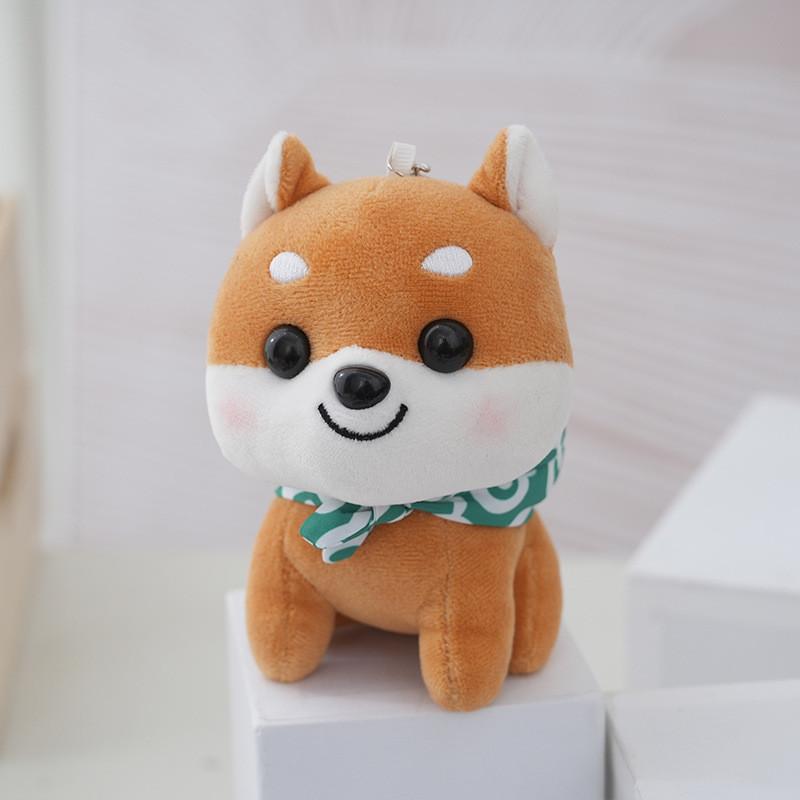 Charming Shiba Inu Plush Keychain Soft Stuffed Dog Toy For Dogs Lovers And Collectors
