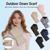 Waterproof Winter Scarf Thick Plush Outdoor Scarf Warm Windproof Scarf  Hiking Skiing