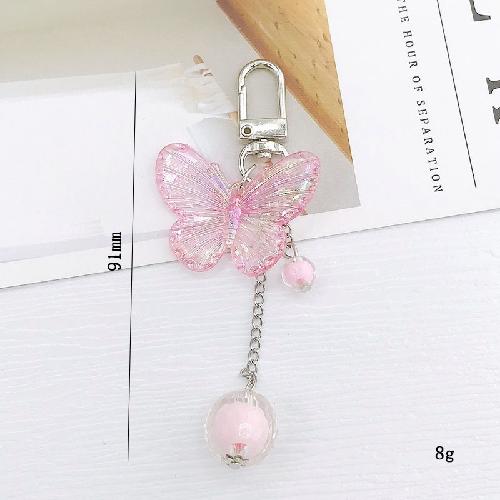 Portachiavi Creativi Cuffiette Piccole Colore Argento Portachiavi Cuffiette Ciondolo Carino per Cellulare per Donna