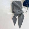 Soft Neck Collar Beanies Cap Triangular Winter Neckerchief Hat Versatile Knitted Hooded Cap  Warmer