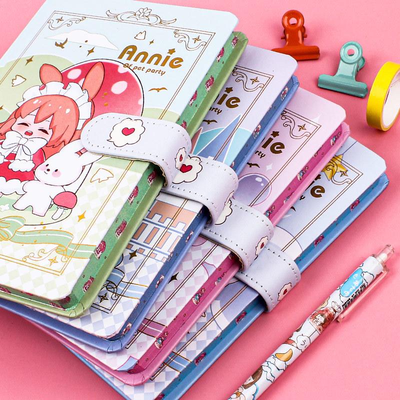 Cute Girly Japanese & Korean Notebook for DIY Stress Relief & Birthday Gifts