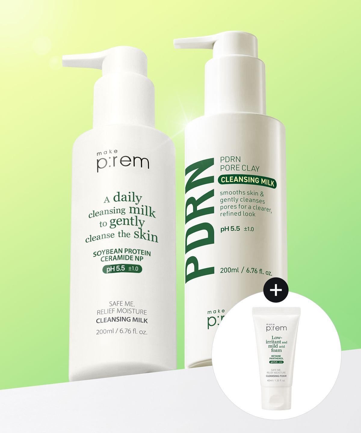 [SET] Moisture Cleansing Milk 200ml + PDRN Cleansing Milk 200ml