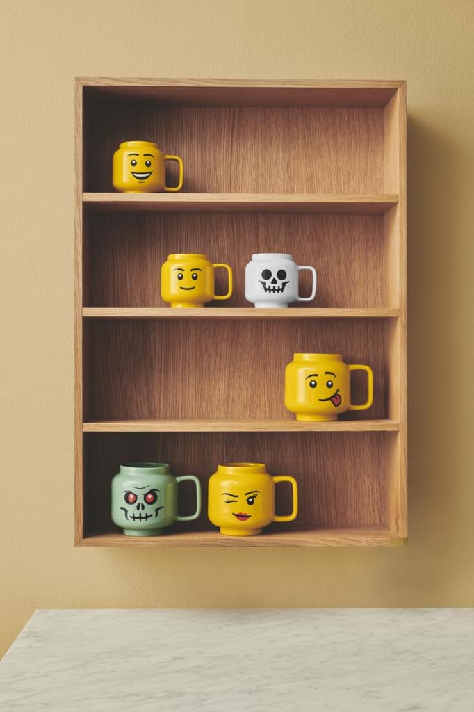 Room Copenhagen LEGO Large Skeleton Ceramic Mug, White, 41460807