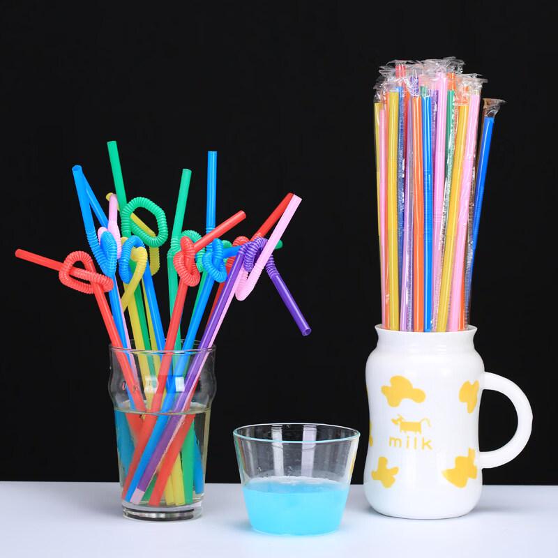 

ZISIZ Food-Grade Individually Wrapped Art Straws