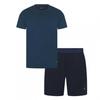 Mens Idris Crew Neck Short-Sleeved Loungewear Set