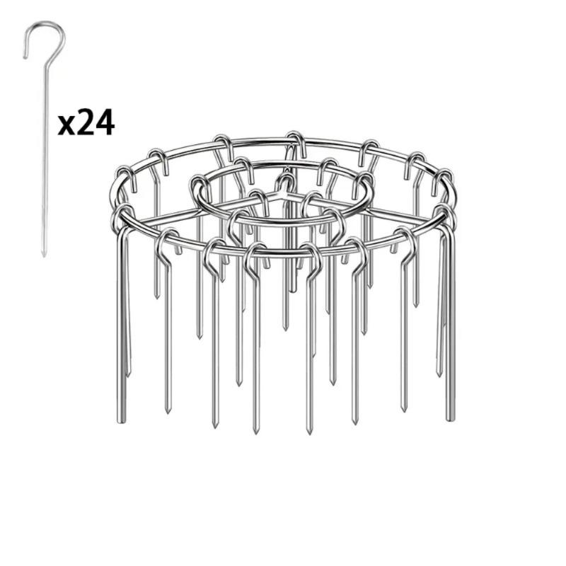 Air Fryer Special Grill Round Hanging Skewers Rack Home Kitchen Outdoor Stainless Steel Grill